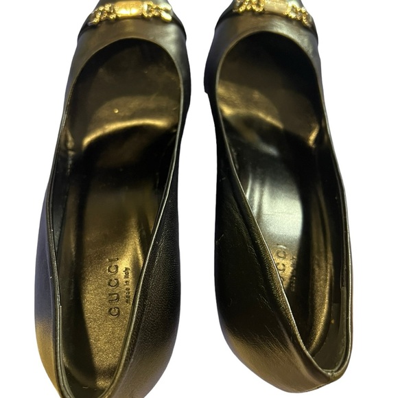 Gucci high heeled black shoes for women size 41 EU - Picture 6 of 16